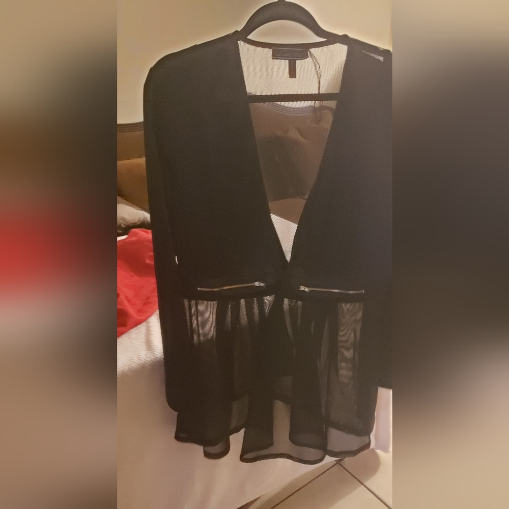 Black hi low blazer 3X - Picture 5 of 9